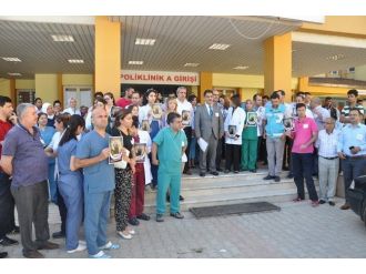 Reyhanlı’da Doktorlardan Eylem