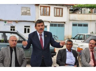 Ak Parti Milletvekili Adayı Halil Ürün Köy Ziyaretlerini Sürdürüyor