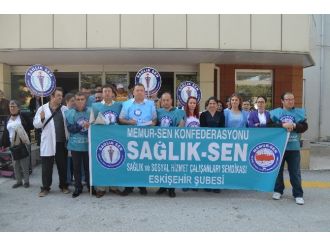 Sağlık Sen De Şiddete Tepki Gösterdi