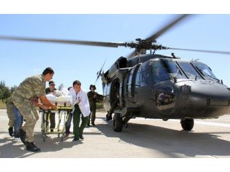 Askeri Helikopter Hayat Kurtardı