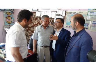 Ak Partili Ünal Çumra’da Vatandaşlardan Destek İstedi