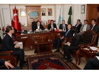 Çin Büyükelçisinden Başkan Yazgı’ya Ziyaret