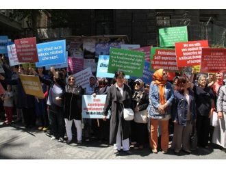 Sümeyye Erdoğan, Belçika Protestosuna Katıldı