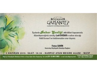 “İlçelerde Bahar Şenliği” Başlıyor