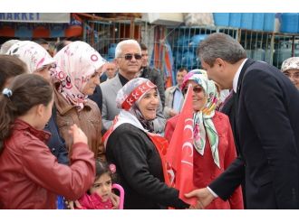 Emin Çınar, Devrekani’de Miting Düzenledi