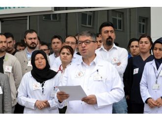 Alaca Sağlık Çalışanları Şiddeti Kınadı