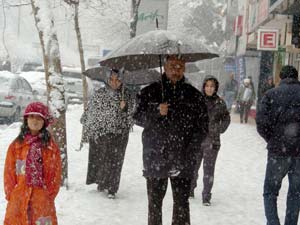 5 Yıl Aradan Sonra Kar Yağdı