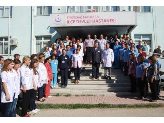 Malkara’da Sağlık Çalışanları İş Bıraktı