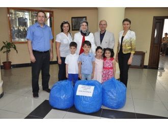 Nazilli’de Minik Öğrenciler, Engelliler İçin Kapak Topladı