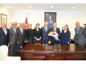Düzce Dernekler Federasyonundan Valiye Ziyaret