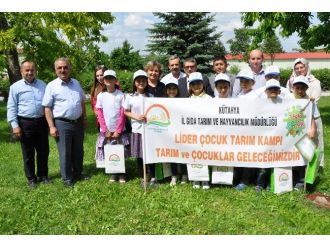 Lider Çocuk Tarım Kampı Başladı