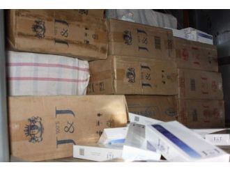 Gaziantep’te 170 Bin Paket Kaçak Sigara Ele Geçirildi