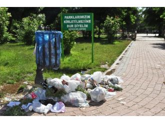 Park Ve Bahçelere Asılan Levhalar Dikkate Alınmıyor