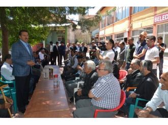 Tüfenkci, Doğanşehir İlçesini Ziyaret Etti