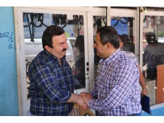 Samani, Seçim Çalışmalarını Kepez’de Sürdürdü