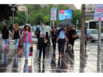 Kayseri’de Yağmur Hafta Sonuna Kadar Devam Edecek