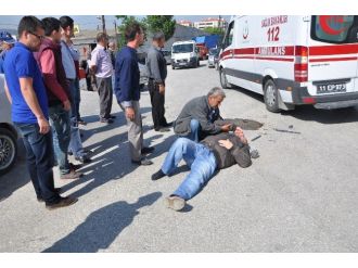 Bozüyük’te Trafik Kazası, 1 Yaralı