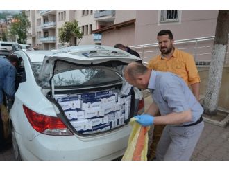 Fatsa’da 6 Bin 500 Paket Kaçak Sigara Ele Geçirildi