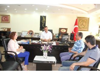 Başkan Uysal, Alanya Belediyesini Ziyaret Etti