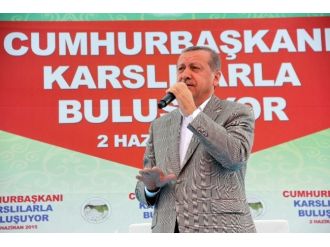 Cumhurbaşkanı Erdoğan Kars’ta