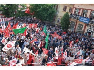 Mhp İlk Mitingi Tosya’da Yaptı
