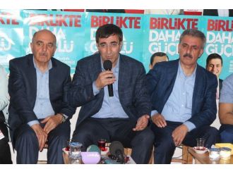 Bakan Yılmaz Seçmenlerle Buluştu