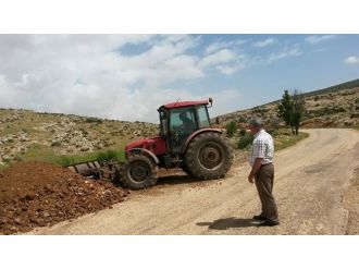 Taşlıbel Mevkiindeki Viraj Dolduruluyor