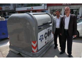 İnegöl Mahallelerine Çöp Konteynırı
