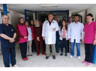 Gürün’de Sağlık Çalışanları Şiddeti Protesto Etti