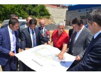 Ulupınar, Spor Salonu İnşaatını İnceledi