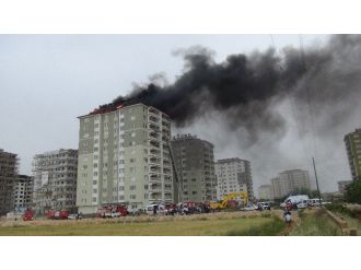 Gaziantep’te Çatı Yangını Korkuttu