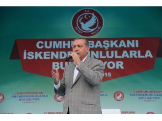 Cumhurbaşkanı Erdoğan İskenderun’da