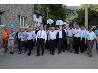 Ak Partili Şahin, Karabük’te Ak Yürüyüş Ve Mitinge Katıldı