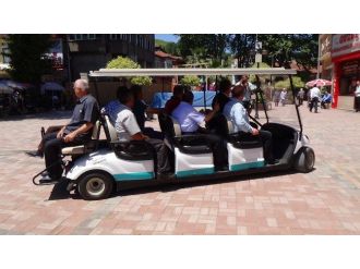 Çaycuma’da Elektrikli Golf Arabası Hizmete Girdi