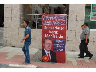 Manisa, Cumhurbaşkanı Erdoğan’a Hazırlanıyor