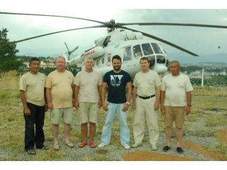 Yangın Helikopteri Türkbeleni’ne Geldi