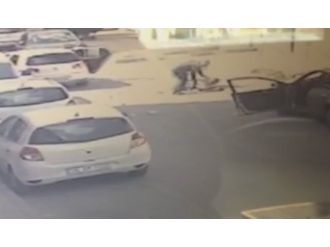 Gaspçılar Şahsı Böyle Sürükledi