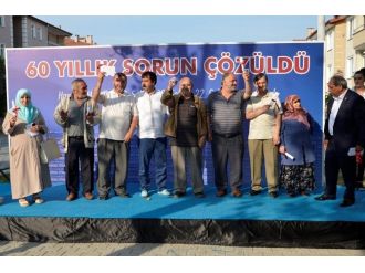 Erenler’de 60 Yıllık Sorun Çözüldü