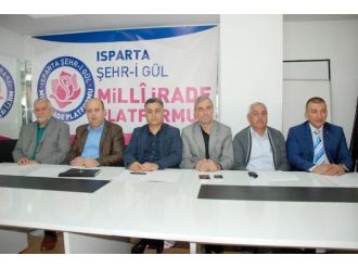 Isparta’da Ortak Akıl Platformu Ak Parti’yi Destekleyecek