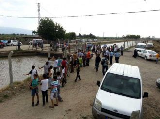 Serinlemek İçim Girdiği Sulama Kanalında Kayboldu