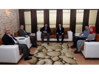Tügva Afyonkarahisar Şube Yönetiminden Rektör Solak’a Ziyaret