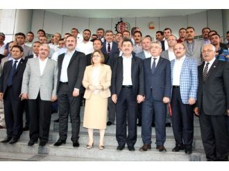 Gbb Başkanı Şahin Ve Ak Partili Adaylardan Nto’ya Ziyaret