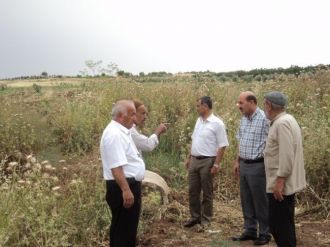 Elbeyli İlçesine Bağlı Köylerde Çalışmalar Sürüyor