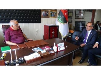 Mhp’li Kalaycı’dan Muhtarlar Derneği’ne Ziyaret