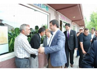 Mhp Milletvekili Adayı Parsak Kamyoncu Esnafı İle Bir Araya Geldi