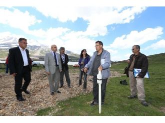 Erciyes’te Termal Su Arama Çalışmaları Sürüyor