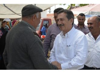 Başkan Ahmet Ataç İlçe Ziyaretlerini Sürdürüyor
