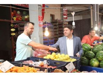 Milletvekili Tunç Pazaryeri Esnafıyla Buluştu