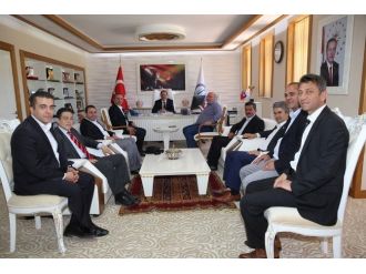 Enerji Bir-sen Genel Başkanı’ndan Rektör Coşkun’a Ziyaret.
