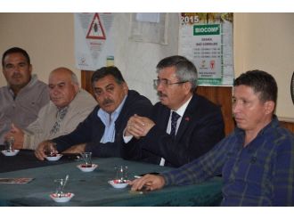 Mhp’li Balkız’dan Bağları Zarar Gören Çiftçiye Ziyaret